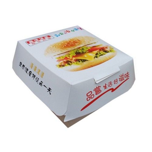 一次性纸盒批图片 食品盒汉堡盒图片-东莞市杰丰包装装潢印刷品有限